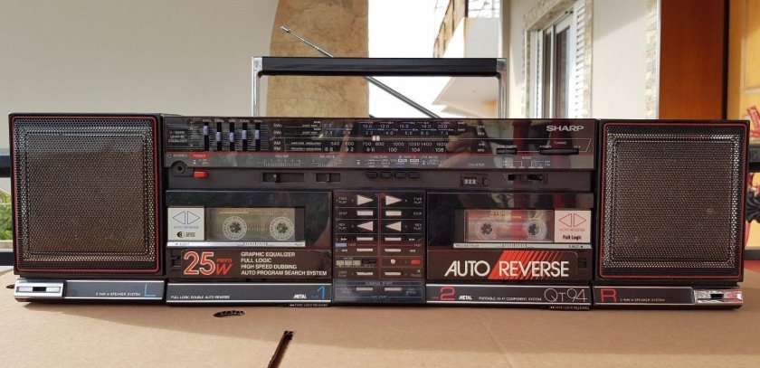 Японские магнитофоны кассетные 80-х