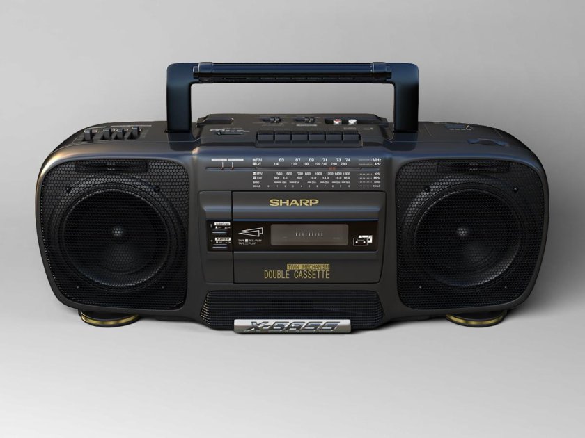 Магнитола Sharp x-Bass