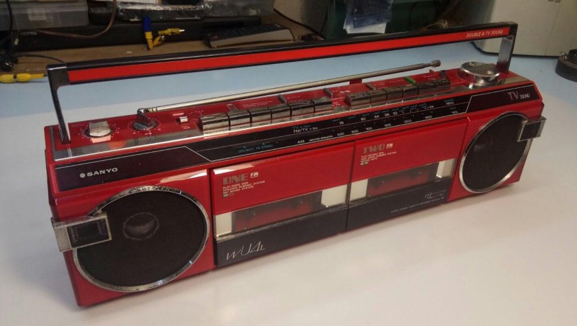 Trident магнитофон двухкассетный