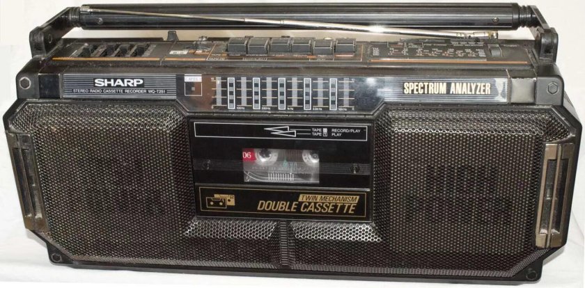 Sharp 2 кассетный