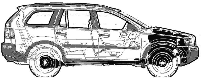 Кузов Вольво хс90