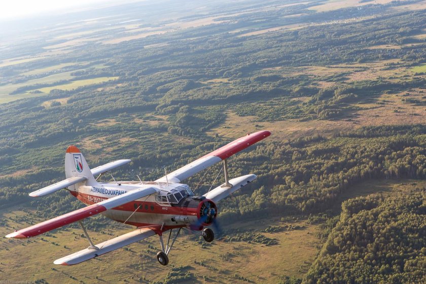 Авиалесоохрана самолеты ан2