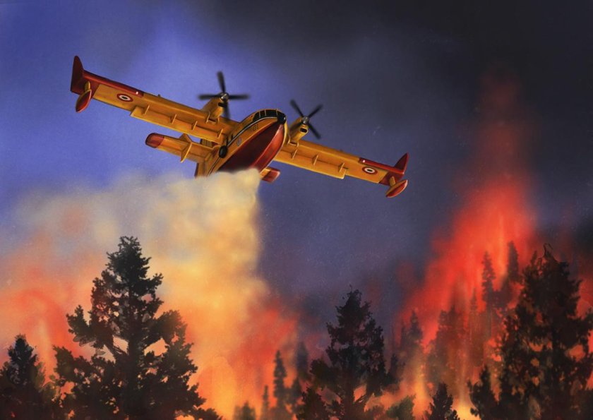 Пожарная Авиация МЧС России