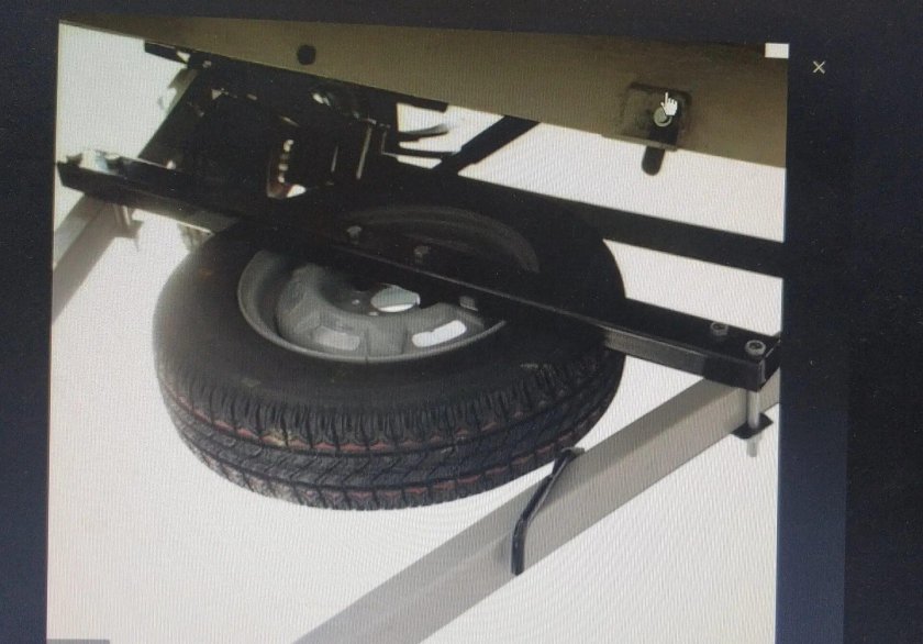 Держатель запасного колеса МЗСА 3105.0008