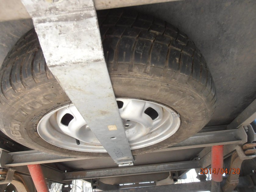 Держатель запасного колеса МЗСА 3105.0002