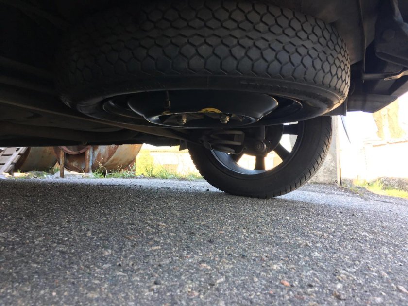 Днище автомобиля