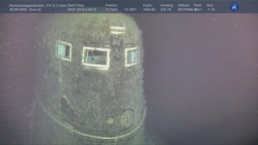 Подлодка к-278 комсомолец