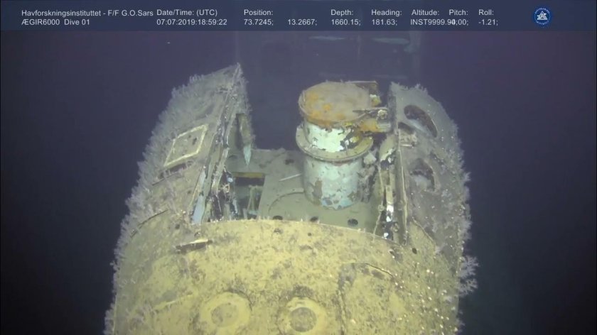 Подводная лодка к-278 комсомолец