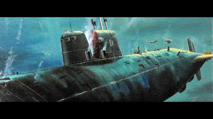 Подводная лодка к 278 комсомолец