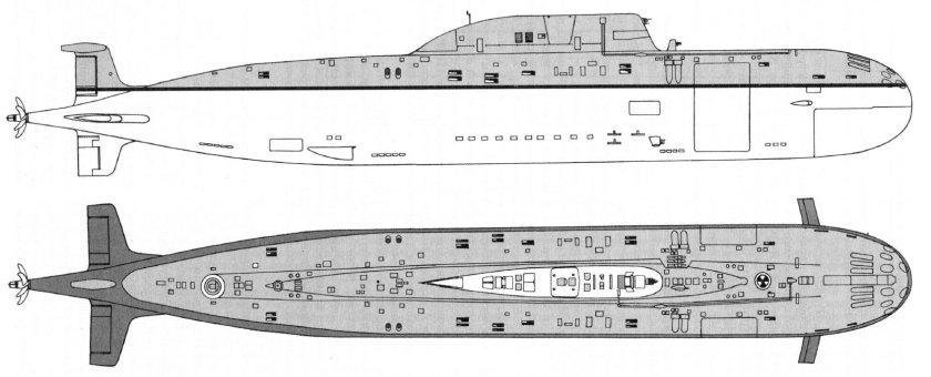 Подводная лодка 945 Барракуда