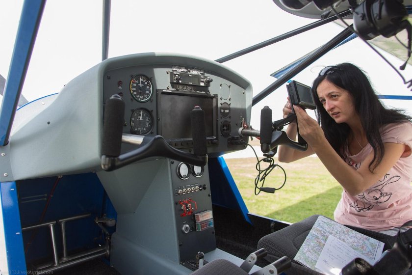 Самолёт Аэропракт а-22 кабина