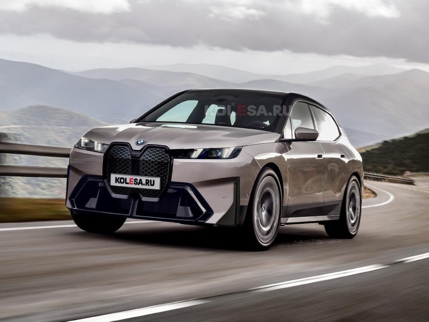 IX BMW 2021 электро