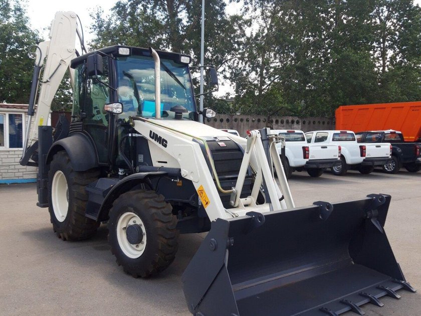 Экскаватор погрузчик terex 860