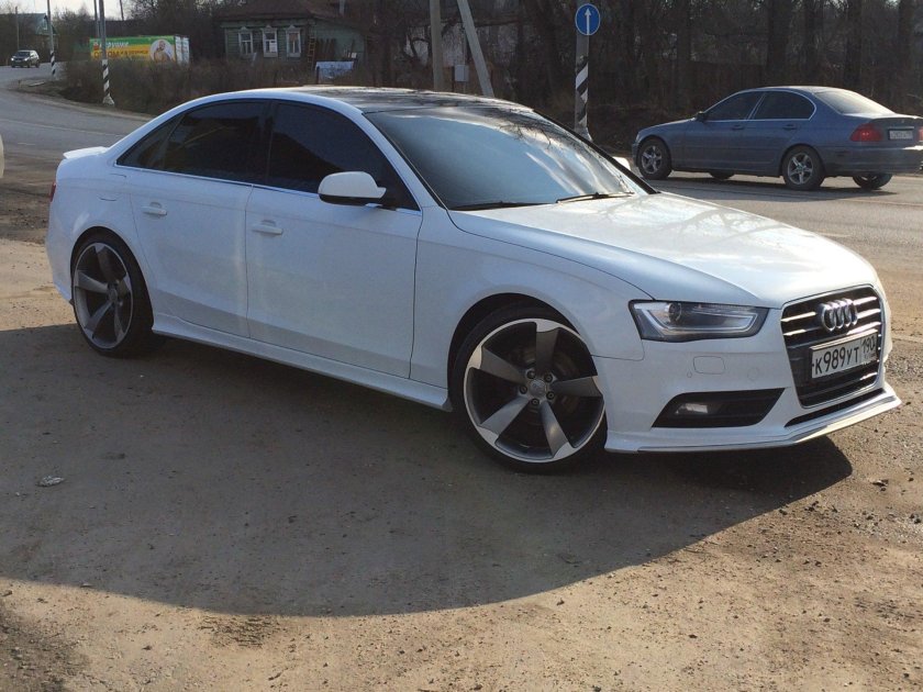 Audi a4 b8 роторы