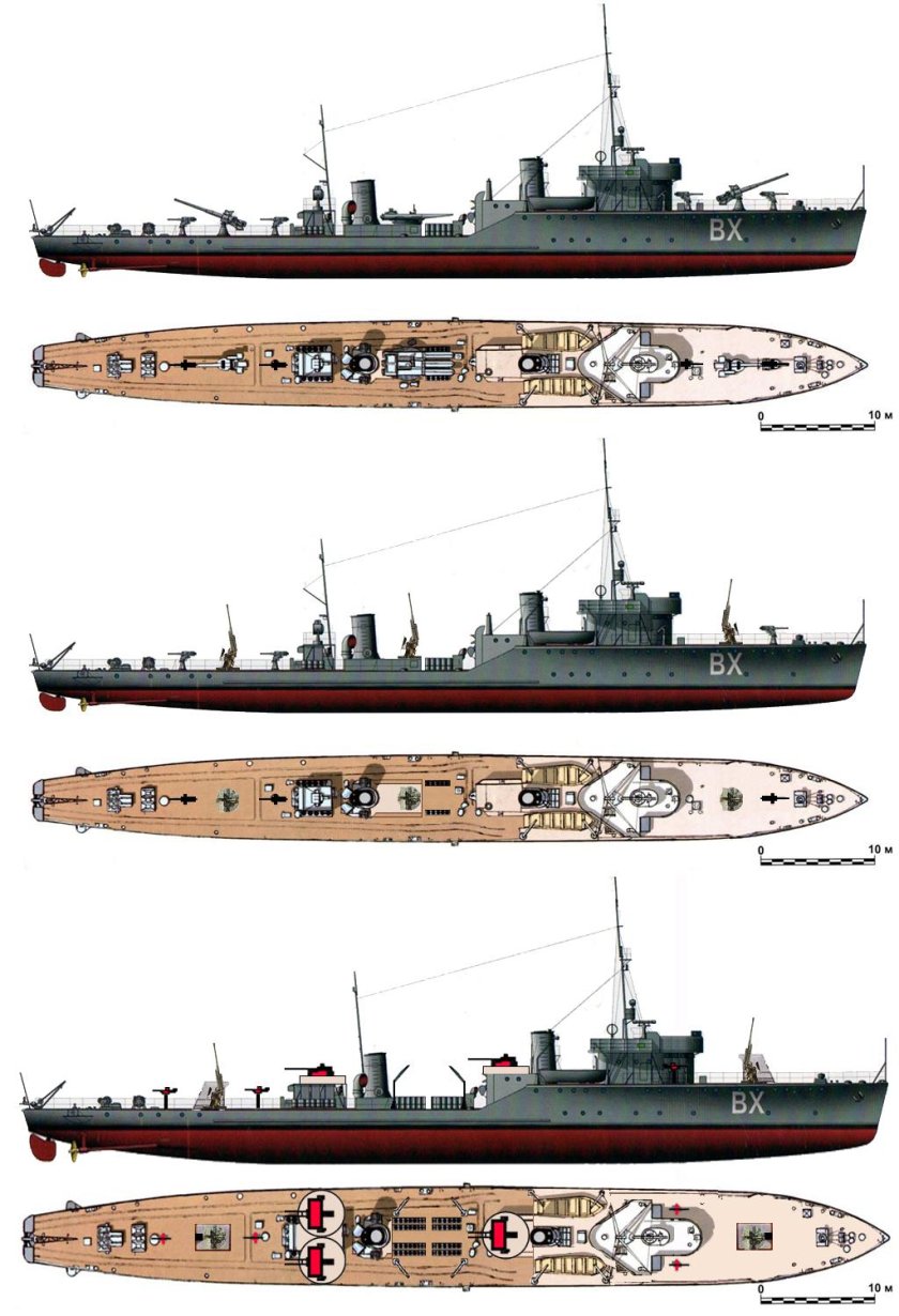 Эсминец 2 мировой
