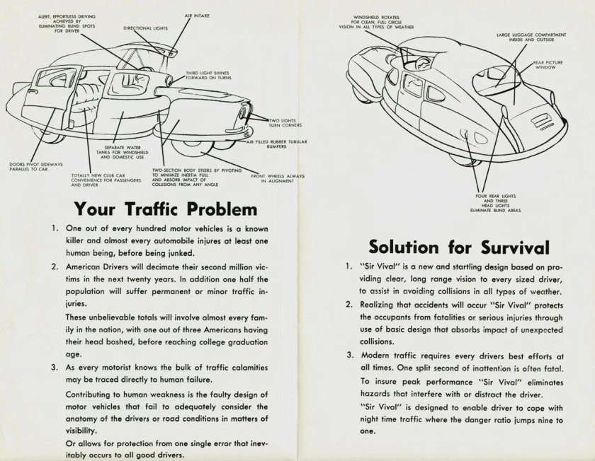 Sir Vival автомобиль