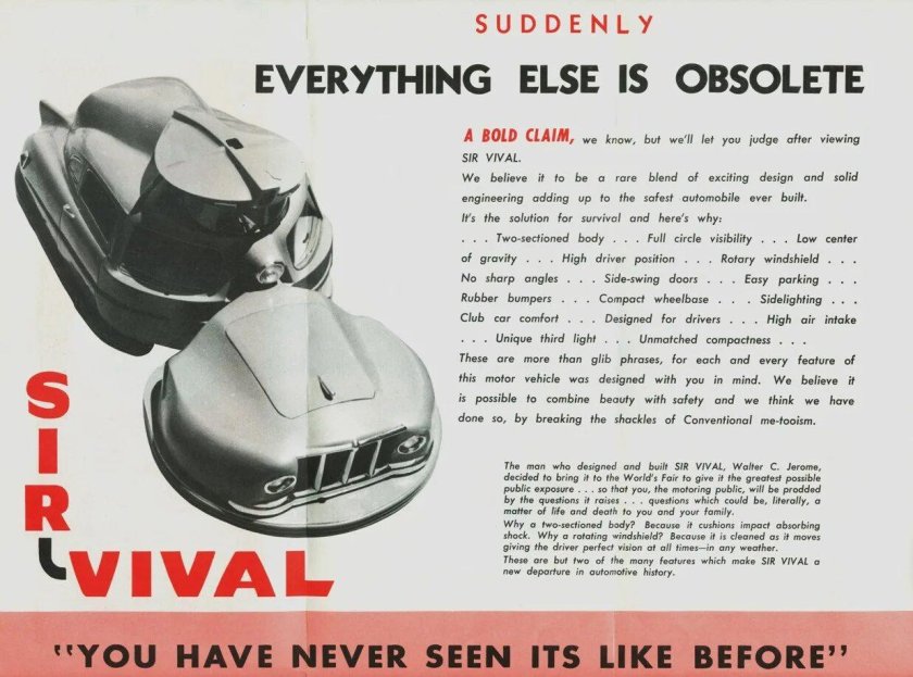 Sir Vival автомобиль