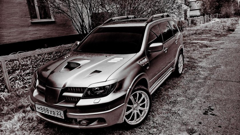 Обвес Митсубиси Аутлендер 1 поколения