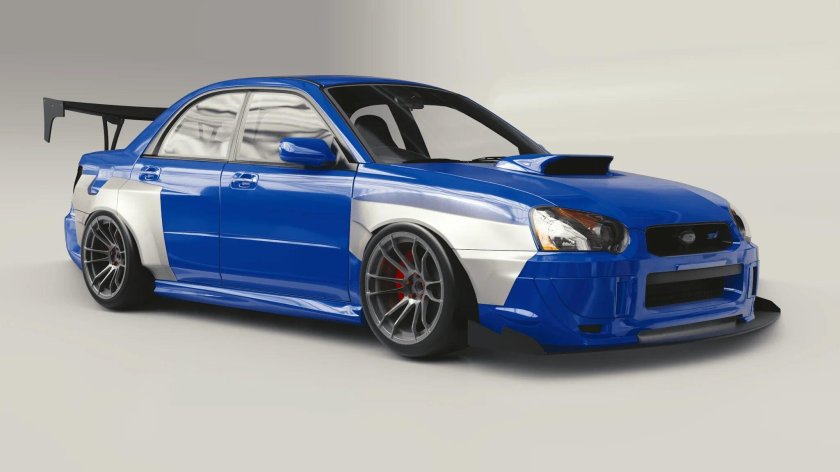 Subaru Impreza WRX STI wide body