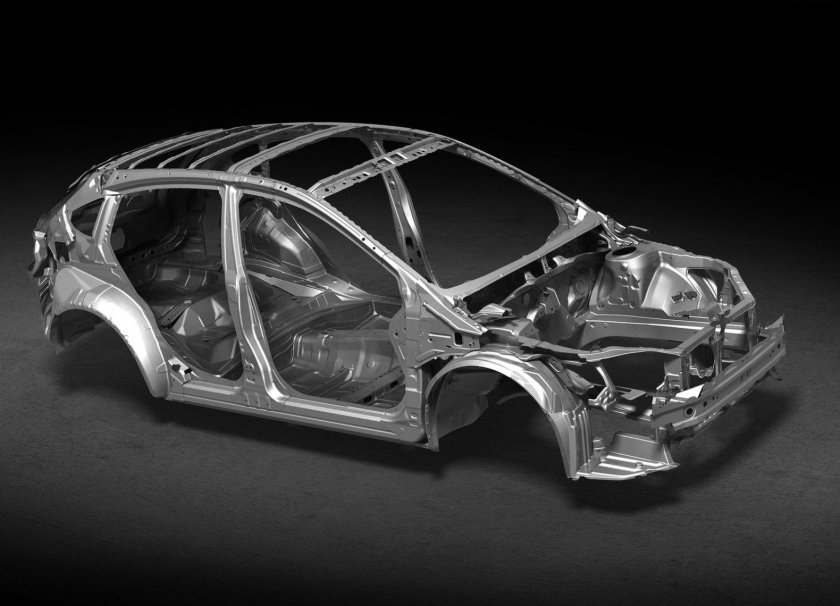 Субару Форестер голый кузов