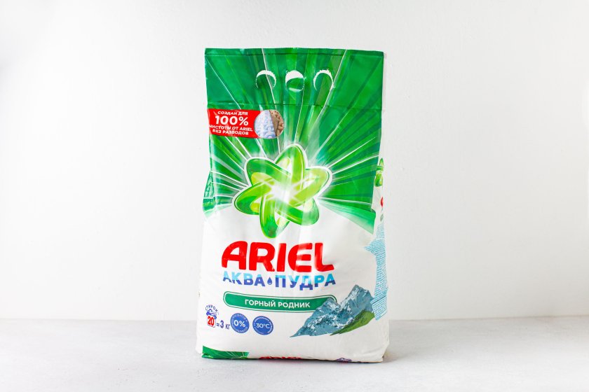 Стиральный порошок ариэль горный родник 3кг автомат