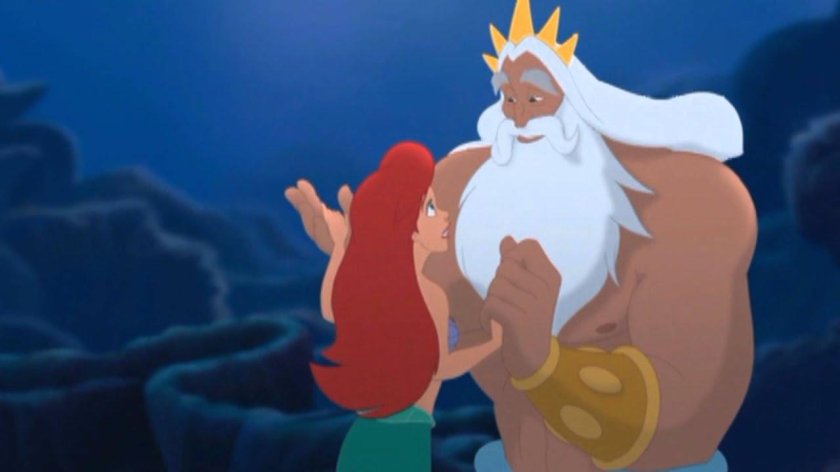 Ариэль и царь Тритон