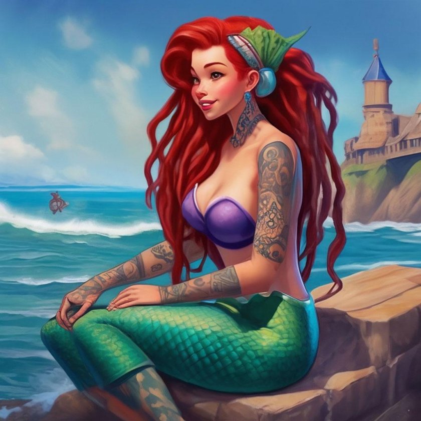 Русалочка ариэль