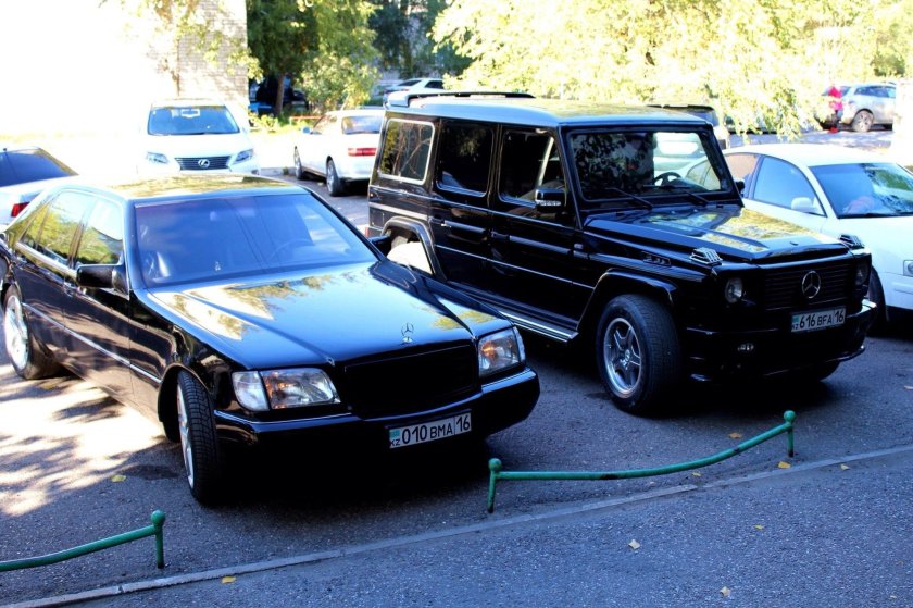 Мерседес w140 и Гелендваген