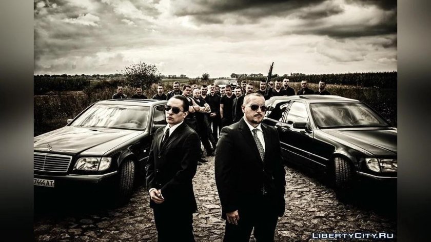 Мерседес w140 и автомат АК-47