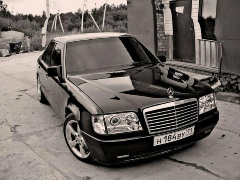 Мерседес w124 Бандитский