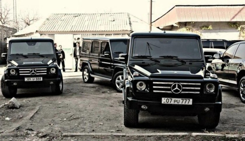 Гелендваген Мерседес бандиты