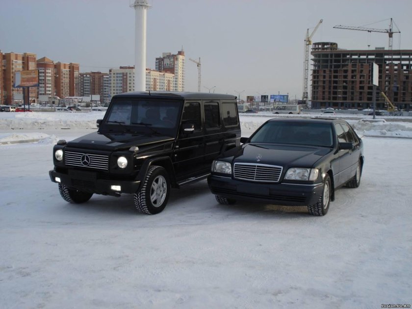 Мерседес w140 и Гелендваген