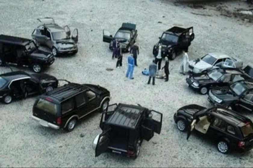 Сходка бандитов 90-х