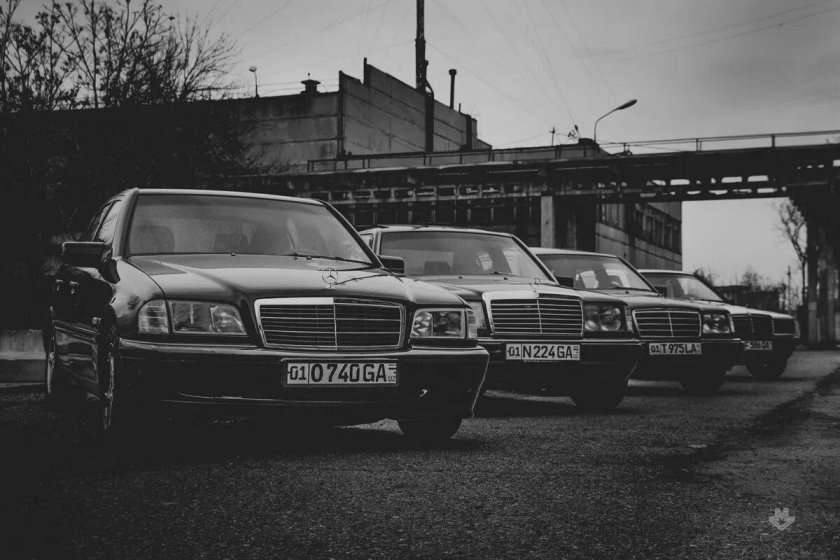 Мерседес w123 Бандитский