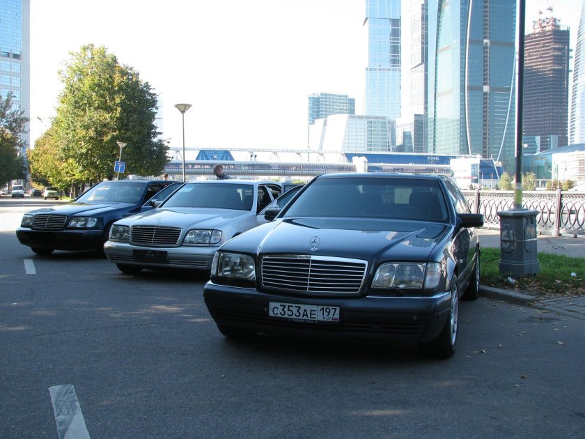 Мерседес w140 кортеж