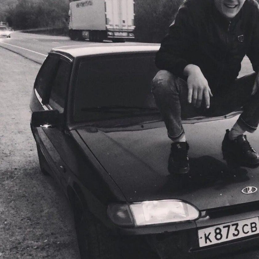 Абу бандит с машиной 2114