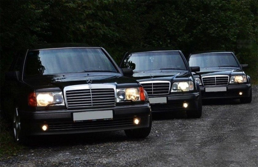 Мерседес w124 Бандитский