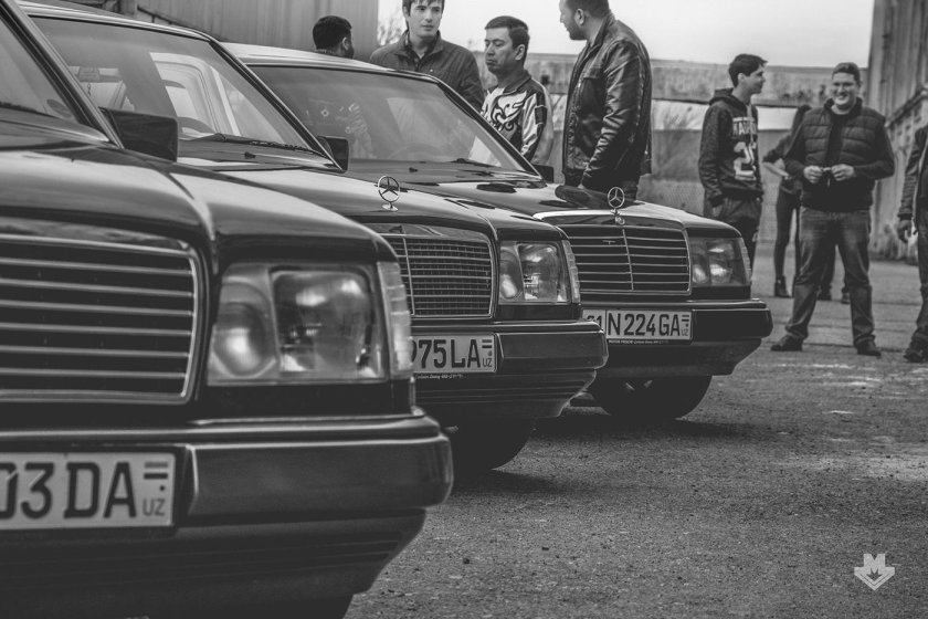 Мерседес w124 Бандитский