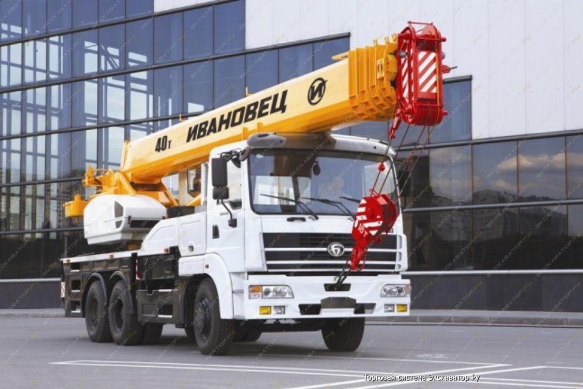 Автомобильный кран КС 54713 Ивановец