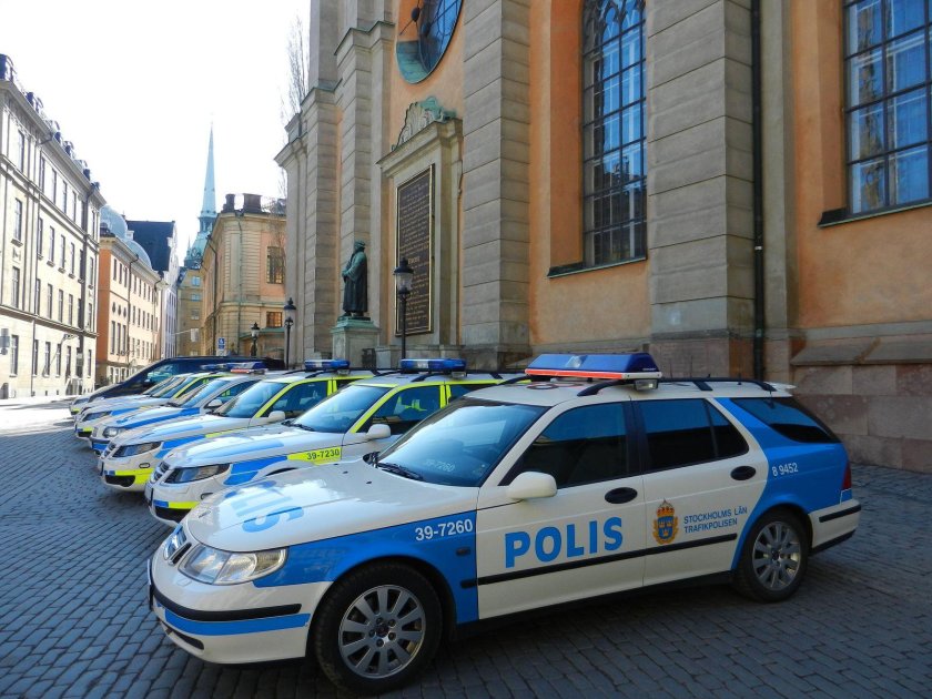 Сааб полиция Швеции