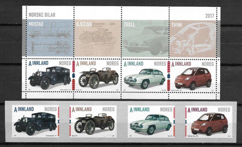 Почтовые марки автомобили