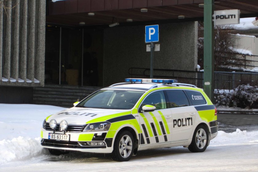 Норвежская полиция машины
