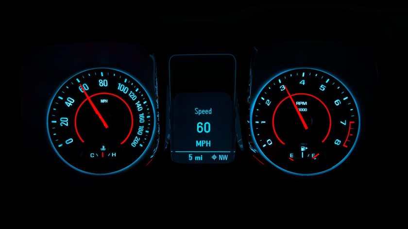 Camaro Chevrolet 2020 спидометр
