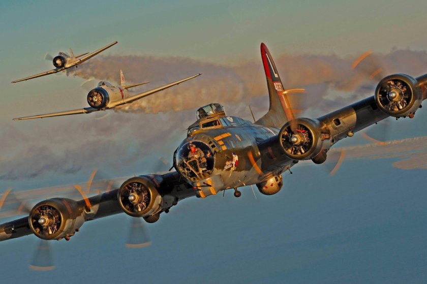 B 17 бомбардировщик