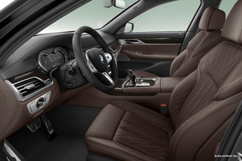 BMW 7 кожа наппа