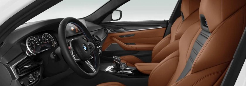 BMW M Brown Interior