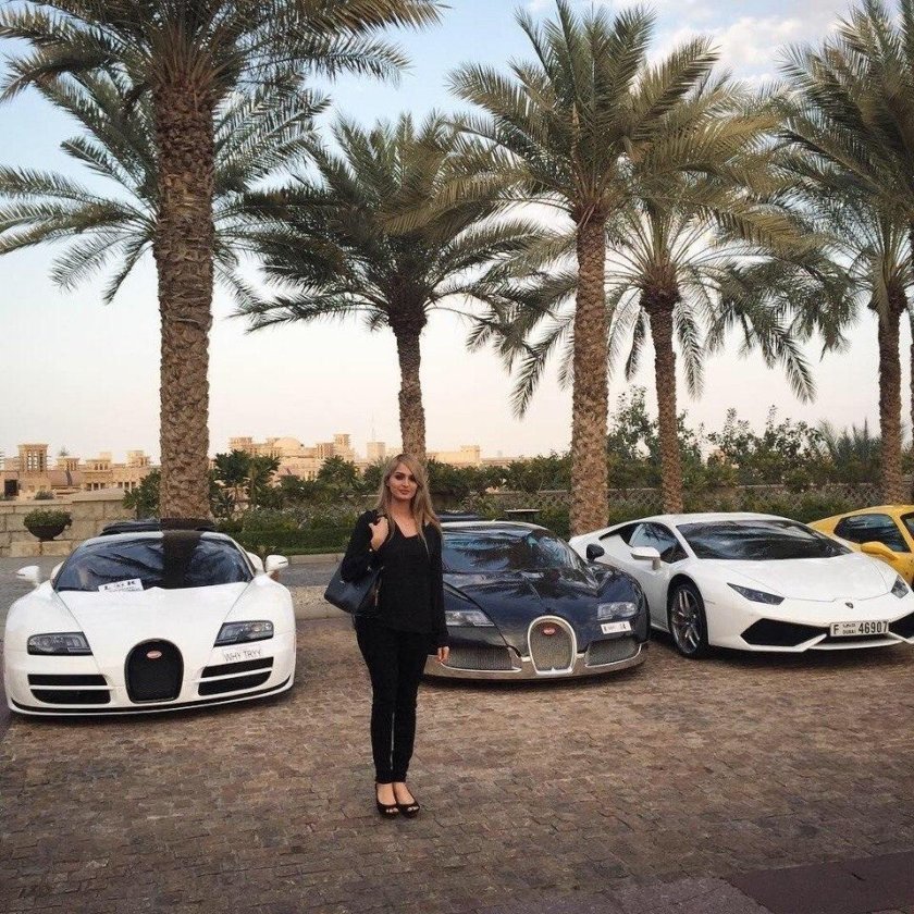 Бугатти в Дубае