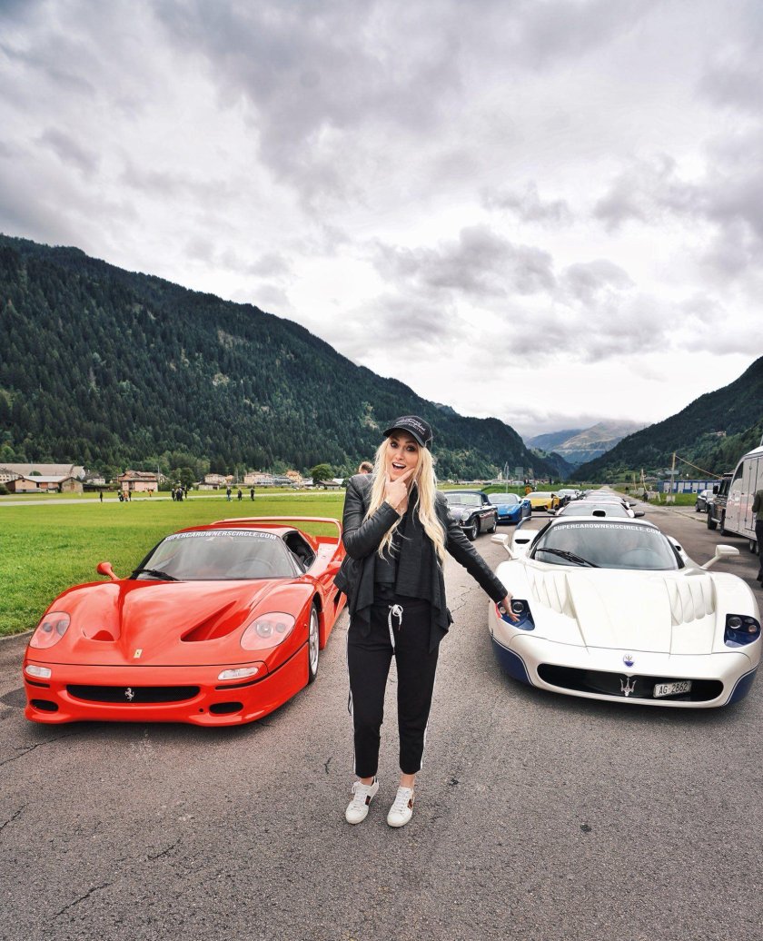 Alexandra Mary Hirschi Supercar blondie