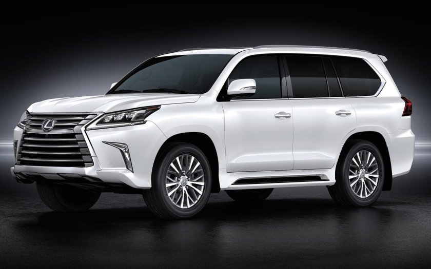 Lexus LX 570 белый
