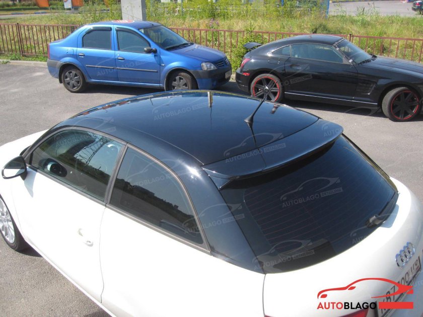 Серый Галант 8 с черной крышей